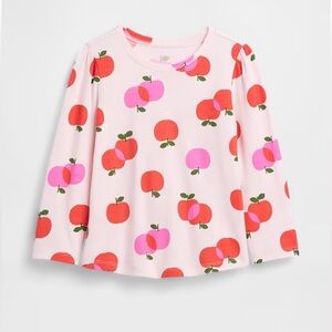 NWT babyGap Puff Sleeve Crewneck T-Shirt